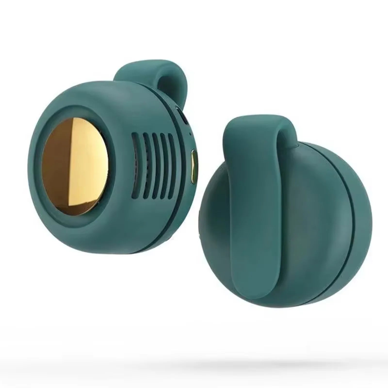 Whirlwind Leafless Fan With Portable Button Design USB Charging Silent Portable Mini Fan For Home And Outdoor Travel