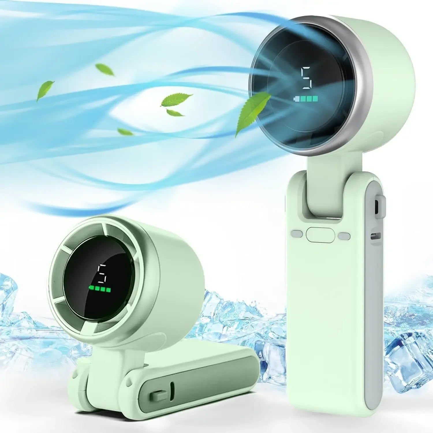 Rechargeable Lithium Battery USB Charging Travel Mini Fan