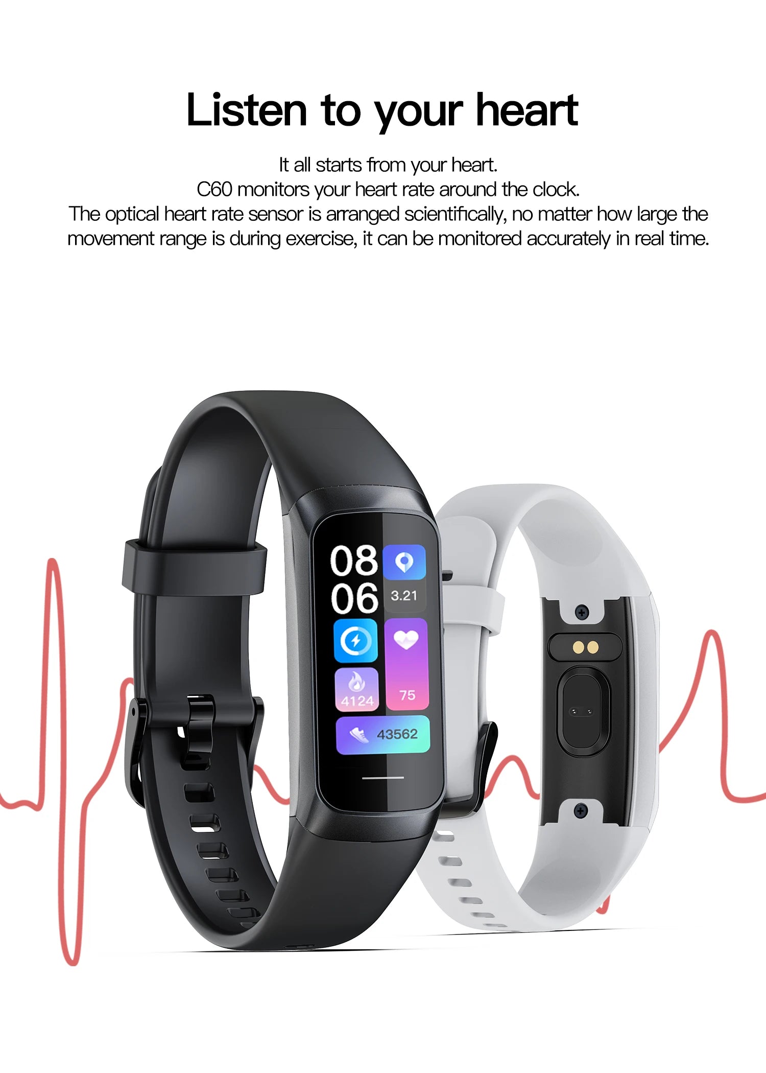 AMOLED Smartwatch Body Temperature Monitor Fitness Clock Sports 3ATM Waterproof Men Smart Watch Band for Women IOS Android 2026